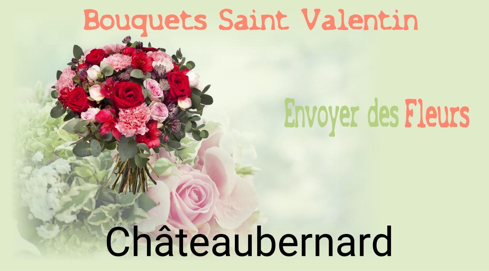 Roses de Saint-Valentin livrées à Châteaubernard